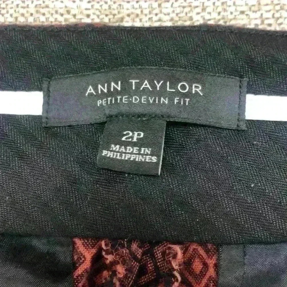 Ann Taylor Devin Fit Pant 2P - Picture 9 of 10